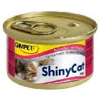 GIMPET ShinyCat galaretka z kurczaka + kraby puszka 70g