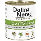 Dolina Noteci Premium karma dla psa DZICZYZNA puszka 400g/800g