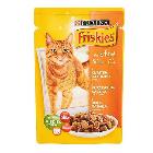 Friskies w sosie z kurczakiem, kaczką i marchewką karma dla kotów saszetka 100 g