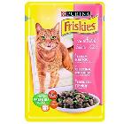 Friskies w sosie z cielęciną, indykiem i zieloną fasolą karma dla kotów saszetka 100 g