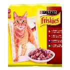 Friskies w sosie z wołowiną karma dla kotów saszetka zestaw 12x100 g