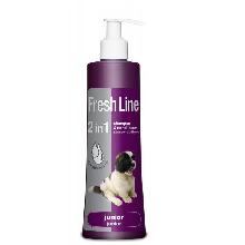 DERMAPHARM Fresh Line szampon z odżywką dla psów juniorów 220 ml