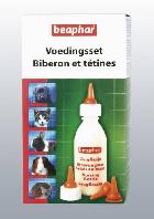 BEAPHAR Nursing Set butelka+smoczki zestaw do karmienia młodych zwierząt