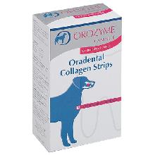 OROZYME Collagen Strips M - Kolagenowe paski do żucia dla psów Higiena jamy ustnej
