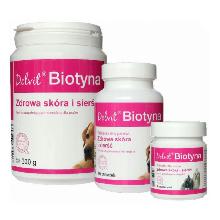 DOLFOS Dolvit Biotyna ZDROWA SKÓRA I SIERŚĆ tabletki dla psów op.90tabl.-1kg