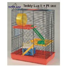 Inter-Zoo klatka dla chomika Teddy Lux II z wyposażeniem plastik.