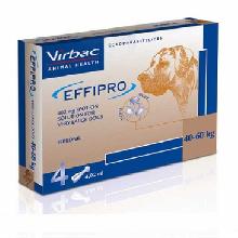 VIRBAC Effipro XL krople na pchły i kleszcze dla psów 40-60kg