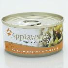 APPLAWS Chicken & Pumpkin karma dla kotów kurczak i dynia puszka