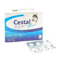 CESTAL Plus Chewy tabletki do żucia na odrobaczenie dla psów, 2szt.-200szt.