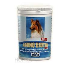 MIKITA Amino Biotin Maxi mieszanka witaminowa dla psów i kotów w tabletkach