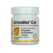 DOLFOS UrinoMet Cat regulator kwasowości moczu u kotów 60tabletek