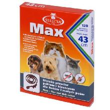 Selecta MAX obroża przeciw pchłom i kleszczom dla małych psów, 43 cm