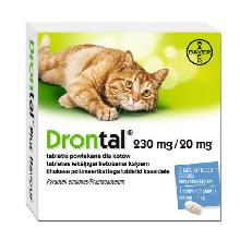BAYER Drontal Plus Flavour tabletki na odrobaczenie dla kotów