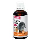 BEAPHAR Vitamin Drops+Vit. C preparat witaminowy dla królików i gryzoni 50ml