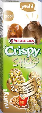 VERSELE-LAGA Crispy Sticks kolby Popcorn i Orzechy dla szczurów i myszy