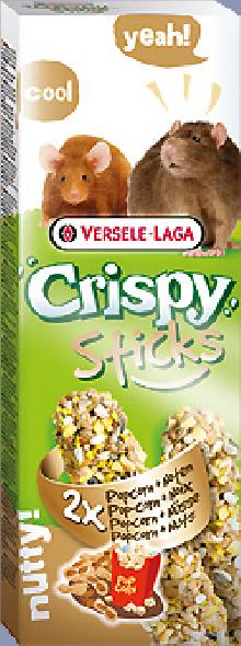 VERSELE-LAGA Crispy Sticks kolby Popcorn i Orzechy dla szczurów i myszy