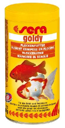 Sera goldy - pokarm dla złotych rybek - różne opakowania