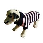 AMI PLAY Sweter dla psa Paski Różowo-Czarne rozmiary 1-6
