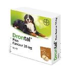 BAYER Drontal Plus XL 35kg tabletki na odrobaczenie dla psów dużych ras, 2tabl.