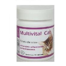 DOLFOS Multivital Cat tabletki mineralno-witaminowe dla kotów    