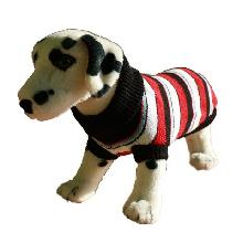 AMI PLAY Sweter dla psa Paski z Czerwonym rozmiary 1-6